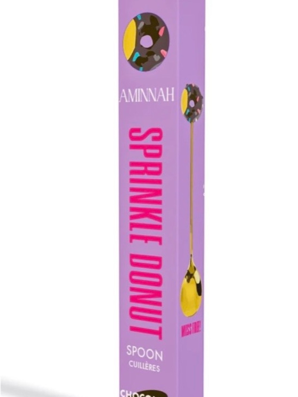 Aminnah Sprinkle Donut Body Butter Spoon- Chocolate- Brand New in Box